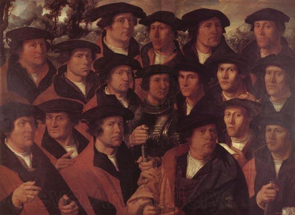 JACOBSZ, Dirck Group Portrait of the Arquebusiers of Amsterdam